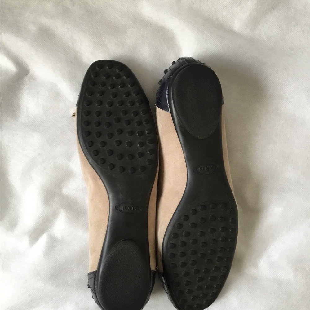 Tod’s Dew Two-Tone Ballet Flat, Size 8 - Picture 6 of 10